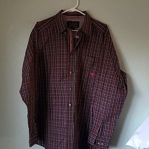 Ariat Pro Button Up Western Mens Shirt. XL